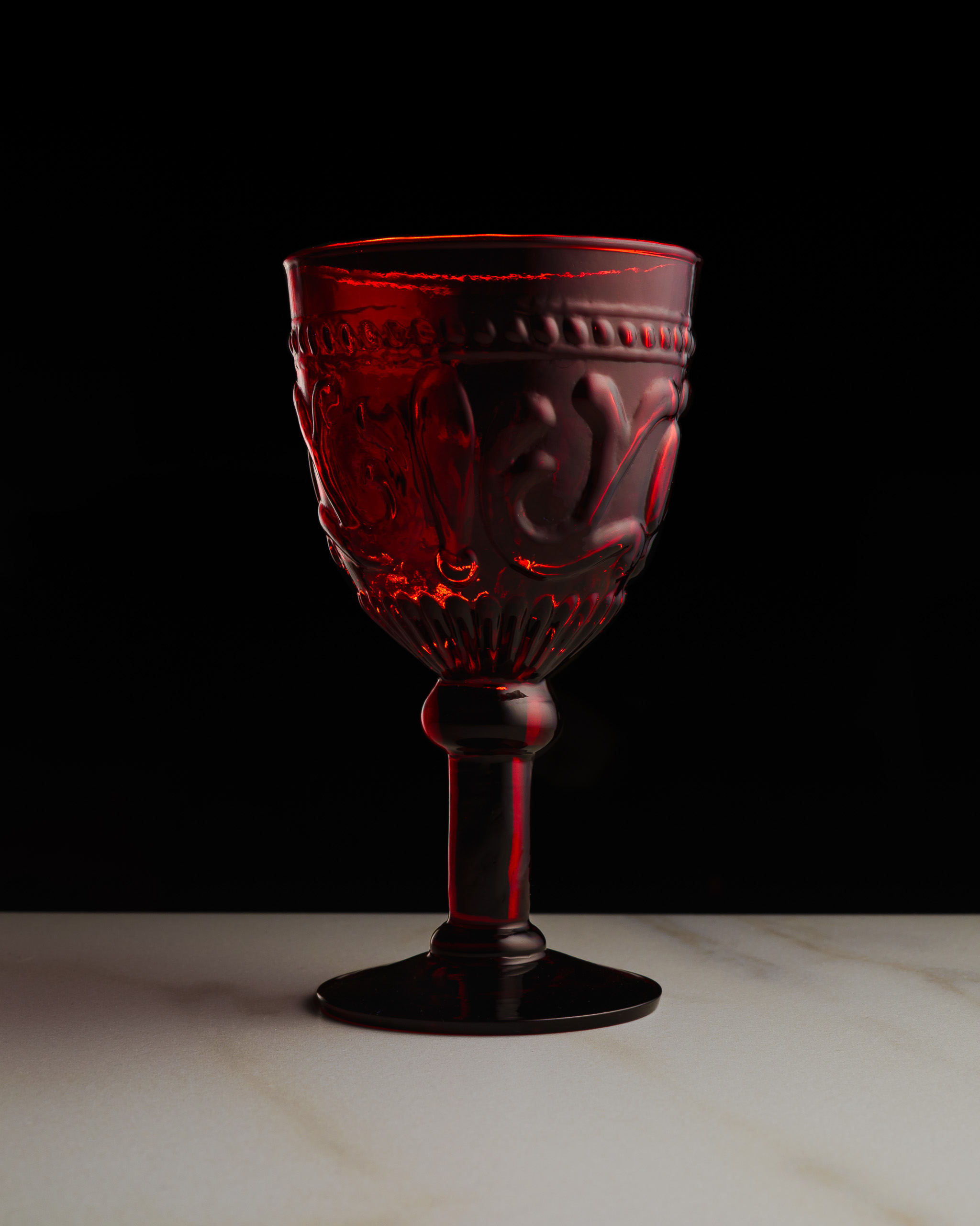 Product Photography of wine cup to update Novo Deco catalogue by Close-Up Agency